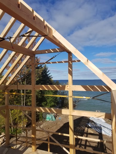 Construction Financing Normerica Timber Frame Homes New Construction Photos Lake View