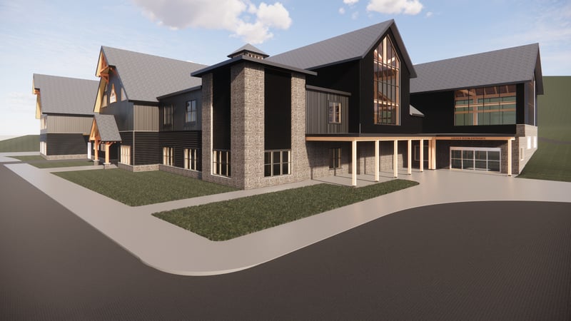 Craigleith - North-East Elevation