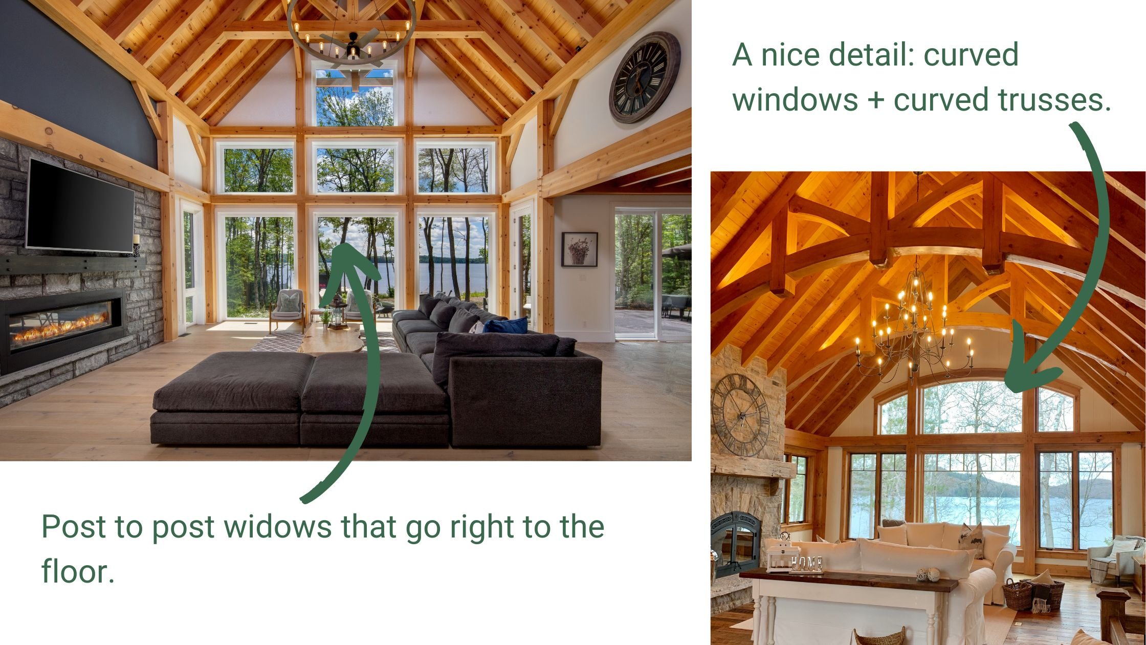 Design Timber Frame Great Room 8 Windows 2