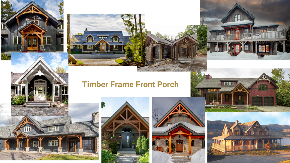 Exterior Elements Timber Frame House Design 4 Timber Frame Porch2