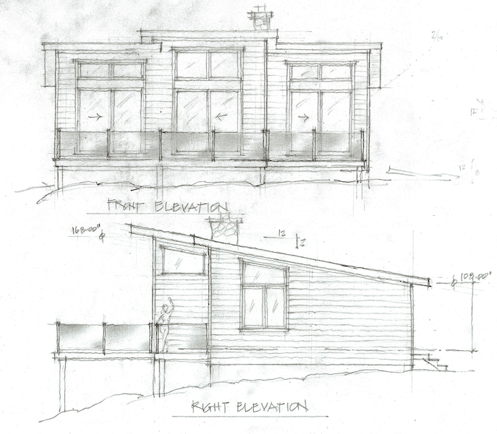Drawing Sketch Normerica Timber Homes Laurentian 3969