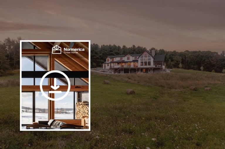 We're Excited to Bring You Normerica's New Timber Frame Homes Lookbook