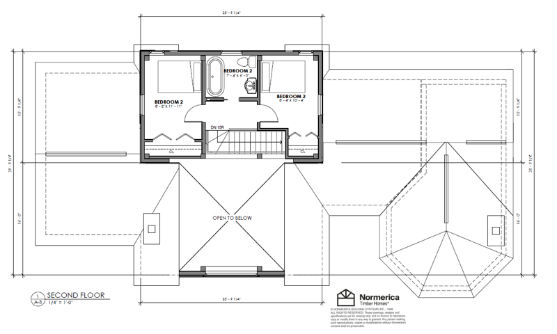 lakeside family cottage lakeside retreat normerica blog-2023-3 Second Floor Loft Floor Plan