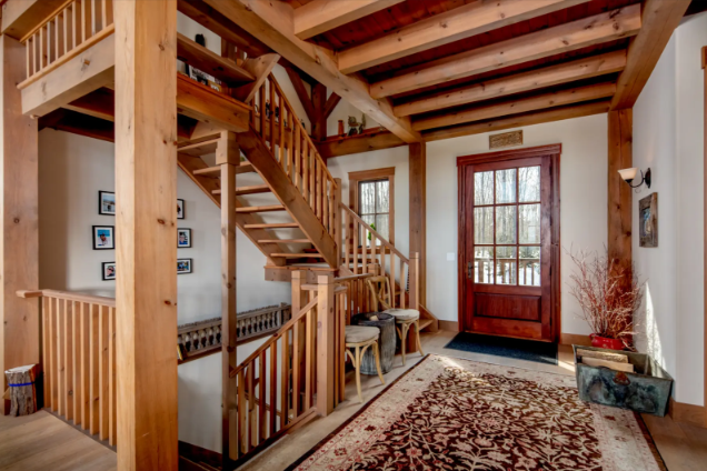 alpine magic interior normerica timber homes