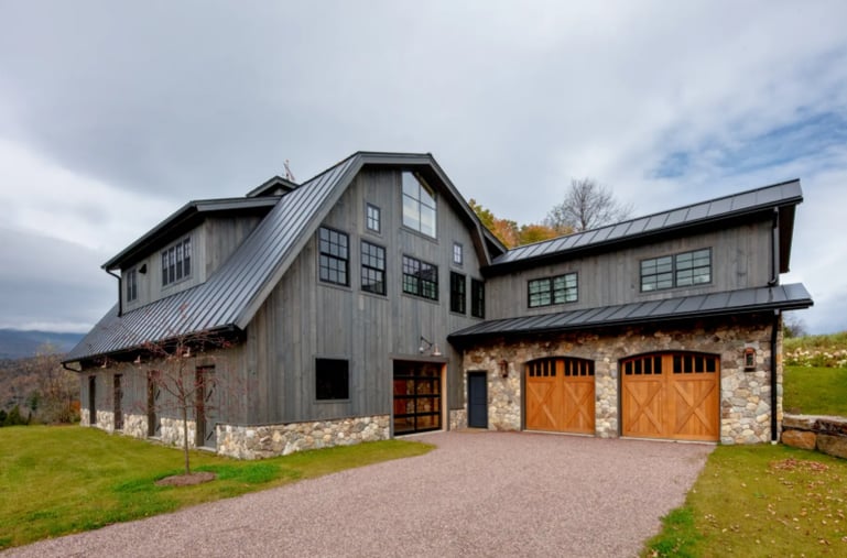 barn house exterior normerica timber homes