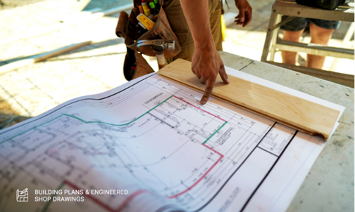 building plans and engineered shop drawings normerica