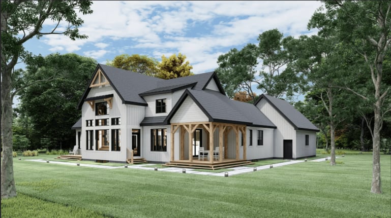 dufferin exterior normerica timber homes