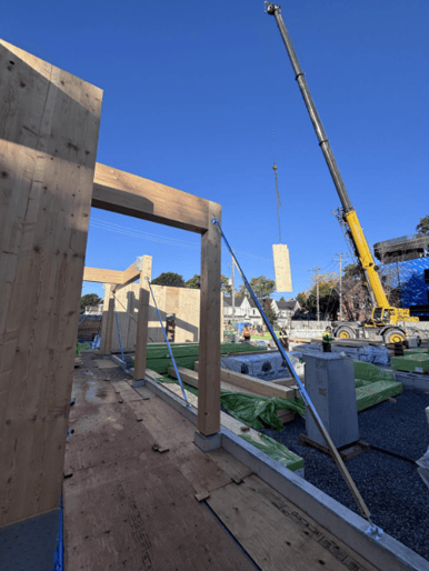 Normerica Building Systems Supports City of Toronto's Rapid Housing Initiative with Mass Timber Installation at 11 Brock Avenue 