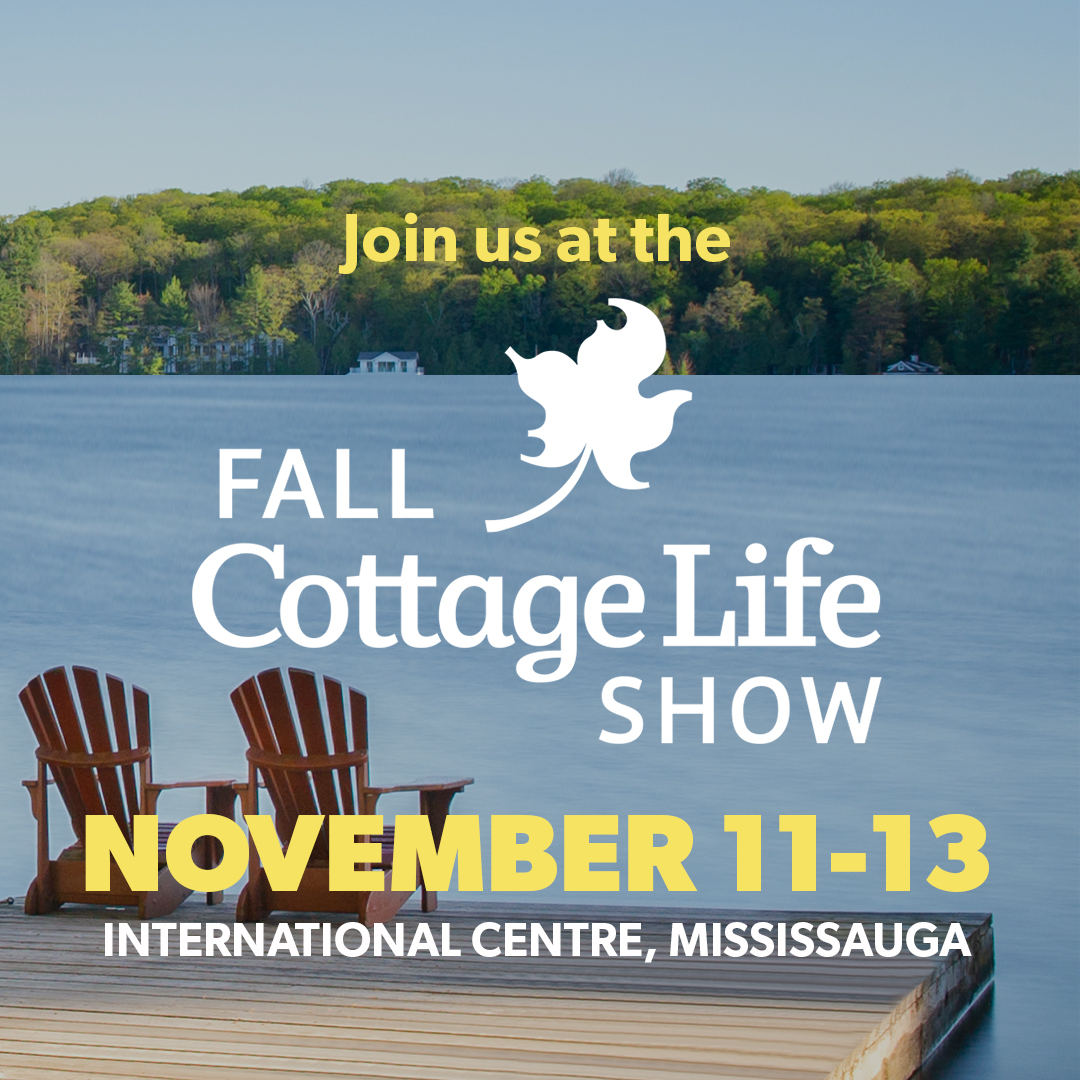 Normerica Timber Frame Homes team looking forward to meeting you at the Fall Cottage Life Show 2022