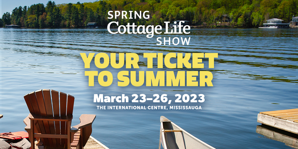 spring cottage life show 2023 normerica timber frame homes