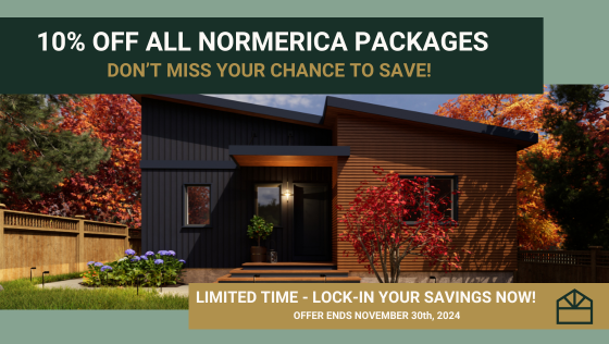 Fall sale save 10% on any Normerica package