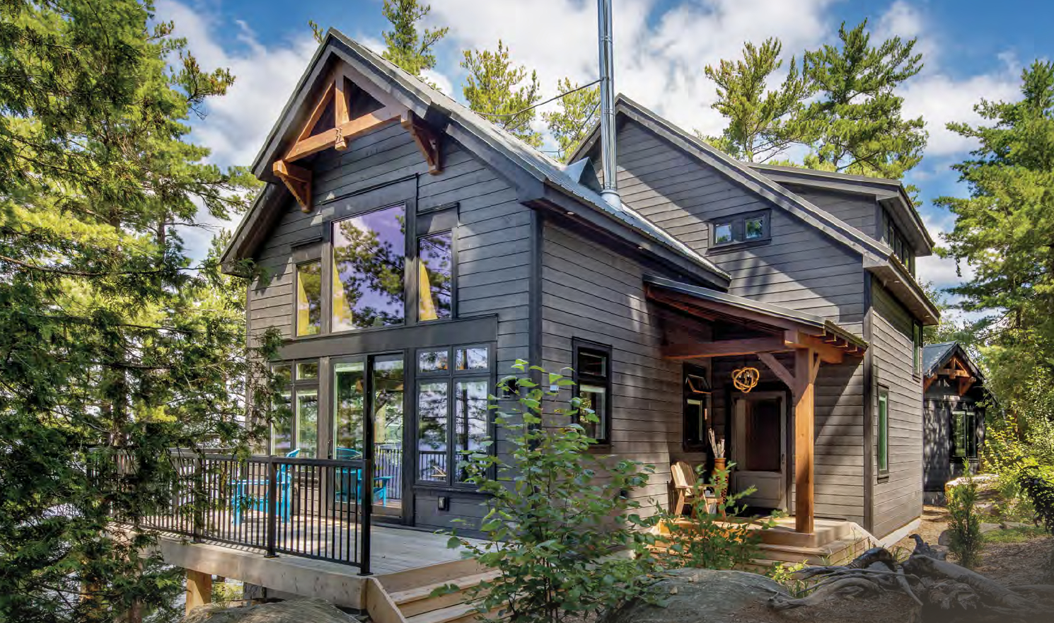 timber frame customized cottage plan inspired by history dockside magazine spring 2022